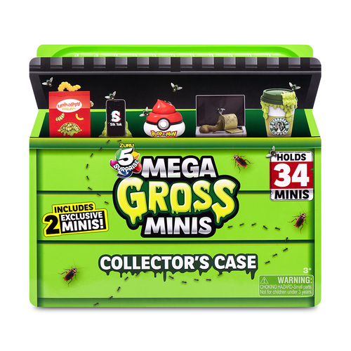 Zuru 5 Surprise Mega Gross Minis Collectors Case Kids Toy 3+