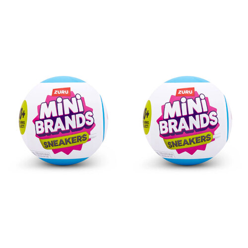 2PK Zuru Mini Brands - Sneakers Mystery Capsule Assorted 3+