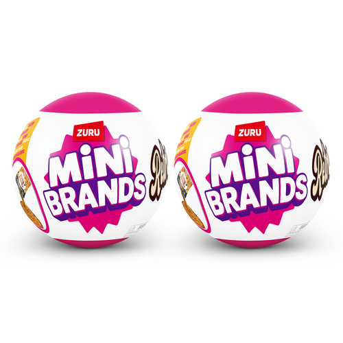 2PK Zuru Mini Brands Retro Grocery Series 1 Assorted Figure Children Toy 3+