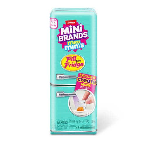 Zuru Mini Brands Fill the Fridge Playset with UV Light Kids/Children 8y+