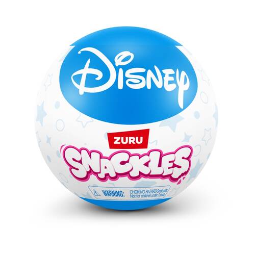 Zuru Snackles 5In Capsule Disney Soft Toy Plush Kids/Children - 3y+ Assorted