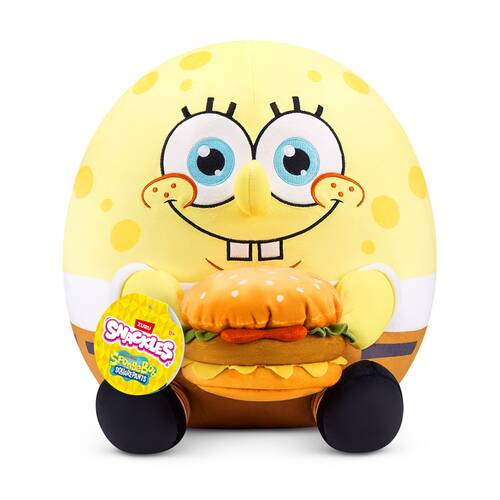 Zuru Snackles 14In Spongebob Squarepants Soft Toy Kids/Children - 3y+ Assorted