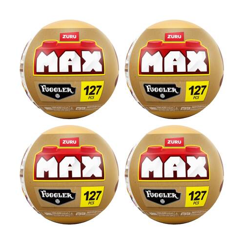 4PK Zuru Max Premium Fuggler Series 1 Miniatures Kids/Children - 8y+ Assorted