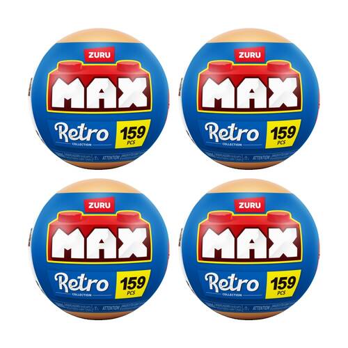 4PK Zuru Max Premium Retro Series 2 Guitar & Amp Miniatures Kids/Children - 8y+