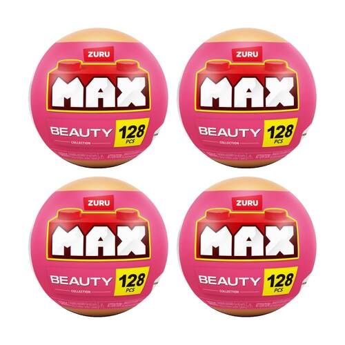 4PK Zuru Max Premium Beauty Series 1 Perfume Miniatures Kids/Children - 8y+