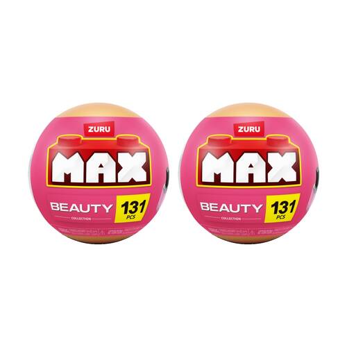 2PK Zuru Max Premium Beauty Series 1 Nail Polish Miniatures Kids/Children - 8y+