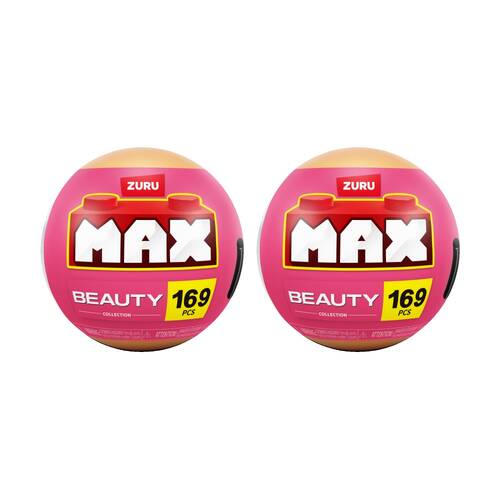 2PK Zuru Max Premium Beauty Series 1 Lip & Face Makeup Kids/Children - 8y+