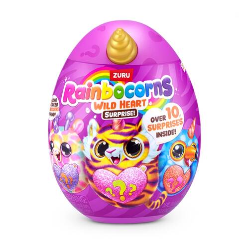 Zuru Rainbocorns Sparkle Wild Heart Surprise Series 1 Soft Toy - 3y+ Assorted