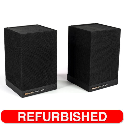 2pc Klipsch Surround 3 EUA Speakers Black