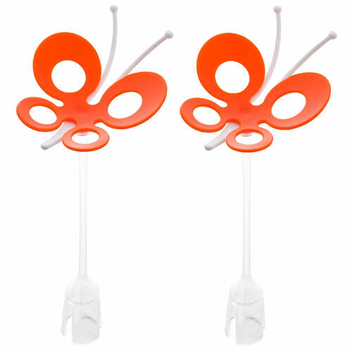 2PK Boon Fly Drying Rack Accessories - Orange/White