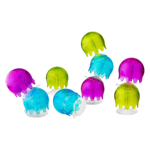 Boon Jellies Suction Cup Bath Toys - 9pc - 12m+