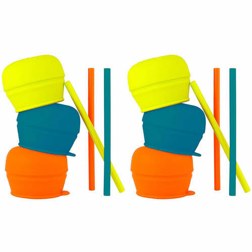 6pc Boon Snug Straw - Boy