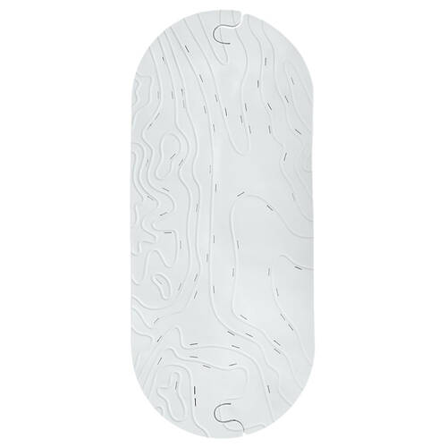Boon Griffle Bath Mat - Grey