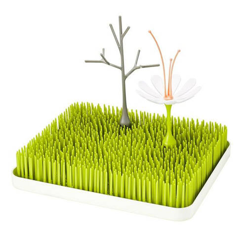Boon Lawn Drying Rack w/ Twig & Stem - Green/White