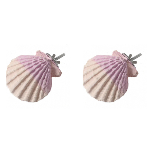 2x Nature Island Edible Calcium Clam Parrot Perch Bird Pets Toy - Small