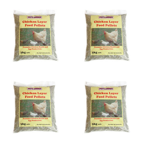 4PK Pets Choice Chicken Layer Pellets 3kg