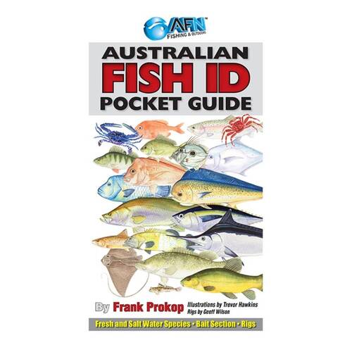 AFN Australian Fish ID Pocket Guide Book 128-Pages 22x12cm