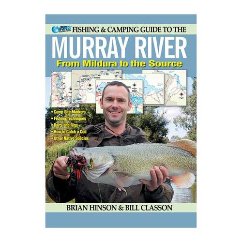 AFN Fishing & Camping Guide to Murray River Fishing Book 26.5x19.5cm