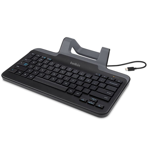 Belkin USB-C Wired Keyboard w/ Stand For Chrome OS/Tablet