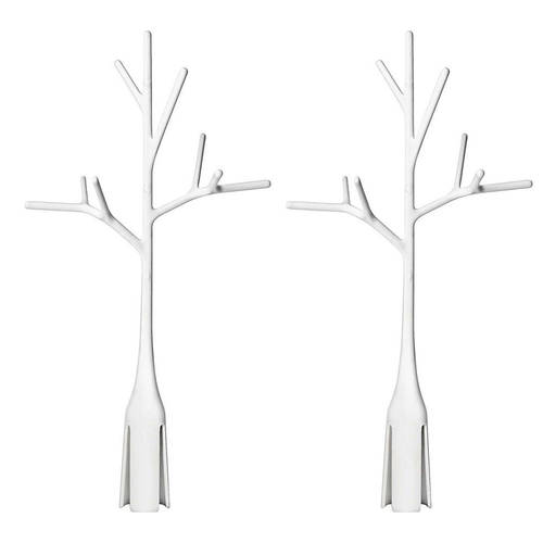 2PK Boon Twig White Bottle Baby Drying Rack Accessory