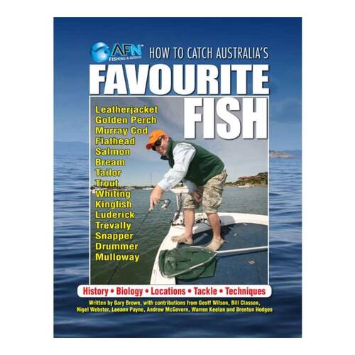 AFN How to Catch Australia's Favourite Fish Fishing Book 32.9x24.3cm