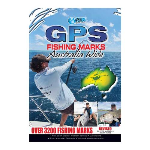 AFN GPS Revised Fishing Marks Australia Wide 144-pages 26.5x19.5cm