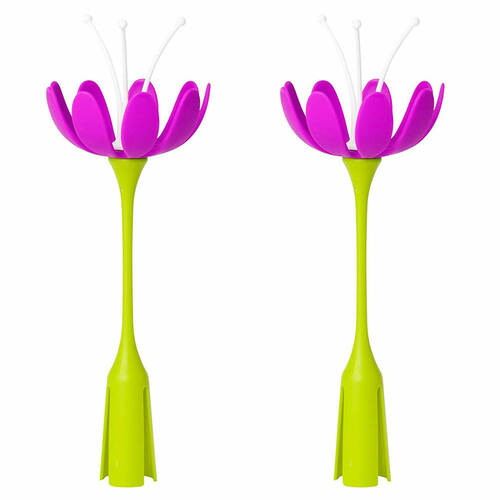 2PK Boon Stem Drying Rack Accessory - Magenta
