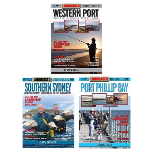3pc AFN Landbased Guide to Southern Sydney/Phillip & Western Port Combo Set