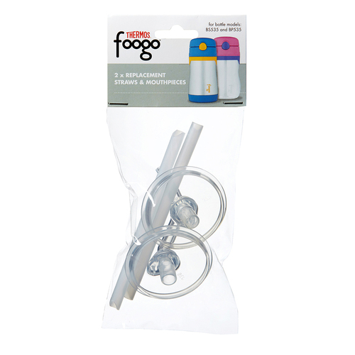 2 Foogo Replacement Mouthpieces & Straws for BS535 & BP535 Bottles 2