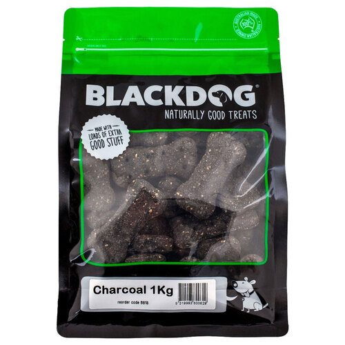 Blackdog Premium Biscuits 1kg - Charcoal