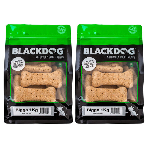 2PK Blackdog Premium Biscuits 1kg - Bigga Biscuit