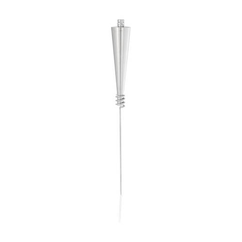 Blomus Orchos Stainless Steel Flame Torch Outdoor Garden Light Decor Silver