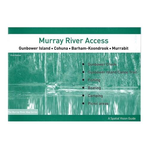 Murray River Access Book #4 Fishing Guide 46-Pages 21x30cm - Yellow