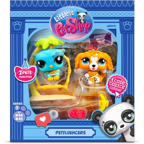 Littlest Pet Shop Petfluencer Pairs S1 - Assorted 4y+