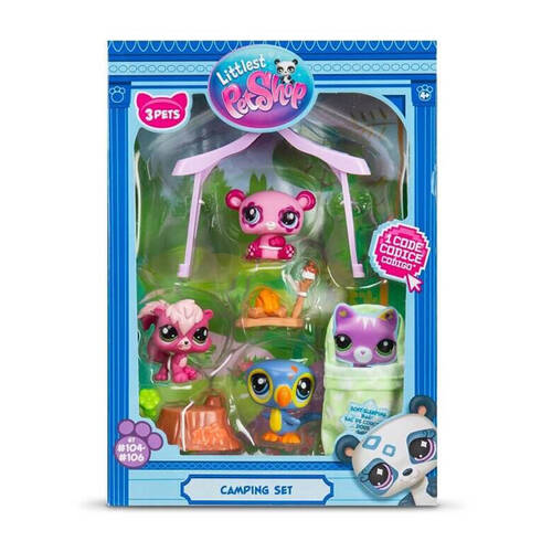 Littlest Pet Shop Camping Play Pack Playset Kids/Children 4y+