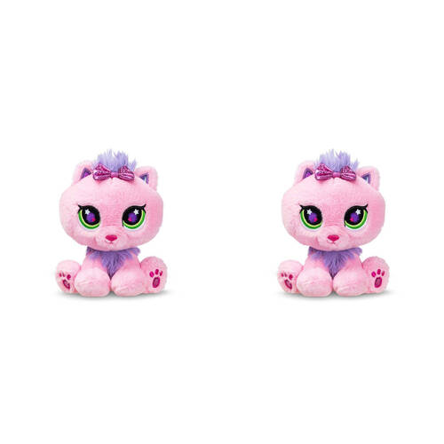 2PK Littlest Pet Shop 6 In Beanies Cuddle Plush Pets S1 - Assorted 4y+