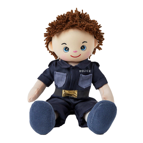 Jiggle & Giggle My Best Friend Lewis Police Officer Kids Doll Toy 3y+