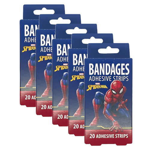 100pc Spiderman Bandages Adhesive Bandages Plasters