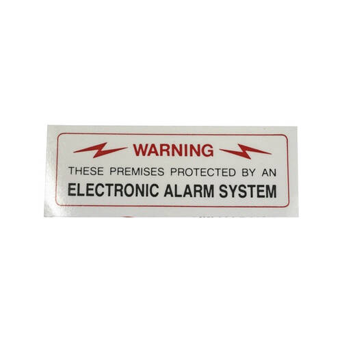 SECURITY STICKER SOLD AS EACH