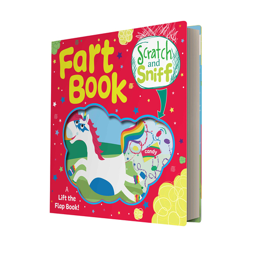 Buddy & Barney 16-Page Fart Book Unicorn Kids/Children/Toddler 1y+