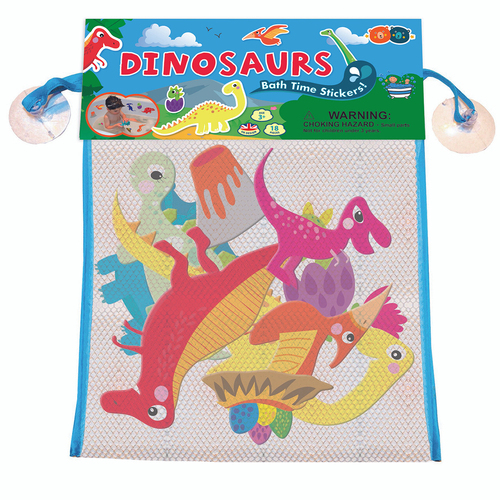 Buddy & Barney Bath Time Sticker Dinosaur Kids 3y+