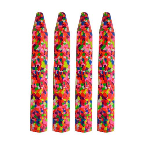 4PK Buddy And Barney Wacky Giant Jumbo Neon Crayon Childrens Drawing 3Y+