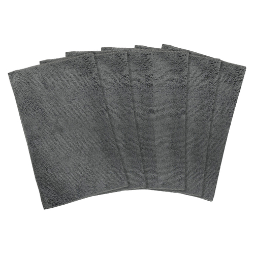 2 x 3pc Bambury Facial Cleansing Cloth Charcoal Bathroom Towel
