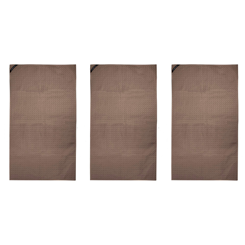 3PK Bambury Matrix Workout Microfibre Gym Towel Small Woodrose 40 x 70cm