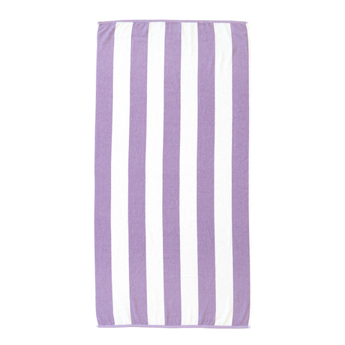 Bambury Cotton Ecobeach Towel Soft 75x150cm - Lilac