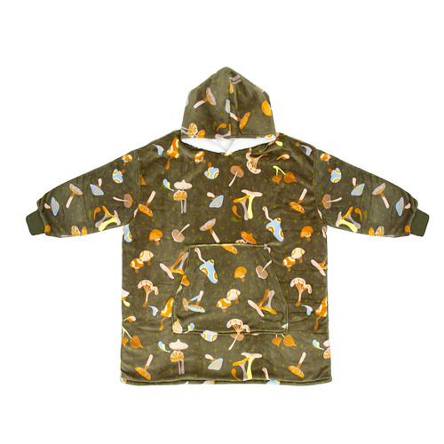 Bambury Unisex Blanket Hoodie Mushroom Magic