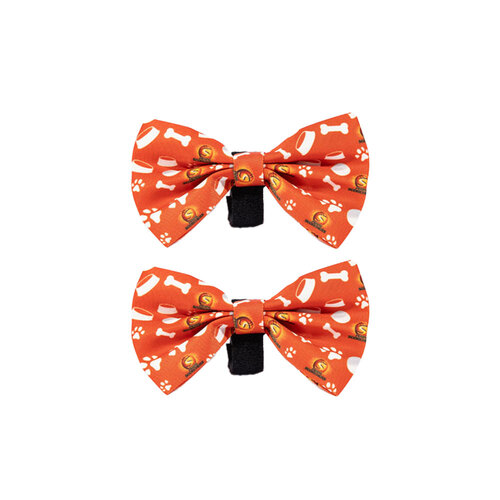 2PK The Stubby Club BBL Perth Scorchers Dog Velcro Bowtie