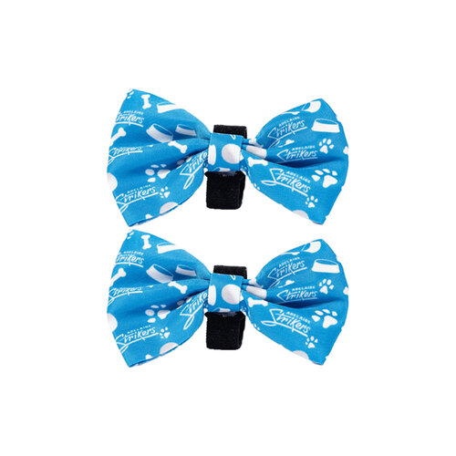 2PK The Stubby Club BBL Adelaide Strikers Dog Velcro Bowtie