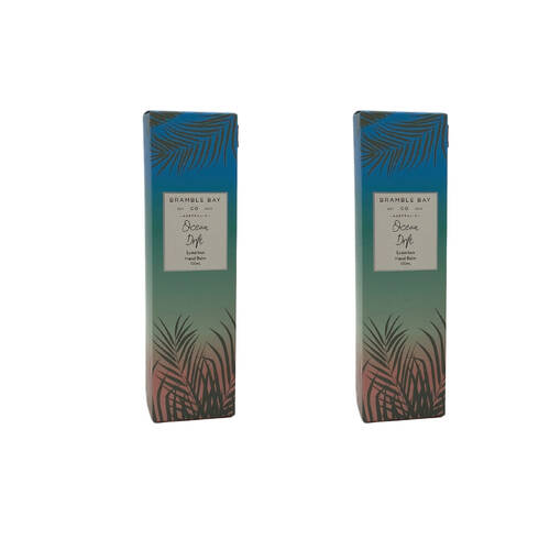 2PK Bramble Bay Ocean Drift Hand Cream Therapy Coconut Lime and Grapefruit 120ml