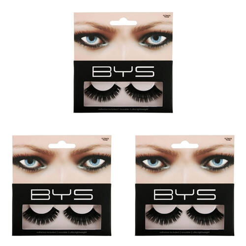 3PK BYS Ultimate Tease Lash Extensions Black